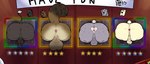 anthro anus backsack balls big_balls big_butt black_body black_fur brown_body brown_fur butt fur genitals group humanoid_genitalia humanoid_penis male penis presenting presenting_anus take_your_pick through_wall white_body white_fur custardalvis lifewonders tokyo_afterschool_summoners ahab_(tas) gyobu_(tas) jambavan_(tas) leib_(tas) bear bovid bovine canid canine mammal polar_bear raccoon_dog tanuki true_buffalo ursine water_buffalo absurd_res hi_res