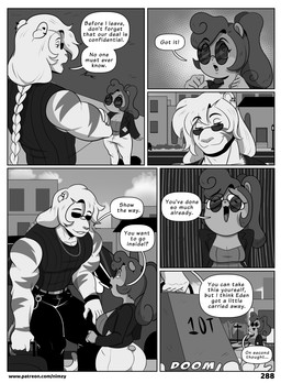 anthro big_butt biped border bottomwear breasts butt car clothed clothing detailed_background dialogue duo female hair male size_difference smile speech_bubble text thick_thighs three-quarter_view topwear vehicle white_border nimzy noms_(nimzy) tobi_(nimzy) cricetid felid hamster hybrid liger mammal pantherine rodent comic english_text hi_res monochrome