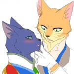 beckoning blush clothing duo flirting gentleman gesture gloves handwear kemono male male/male prince royalty tsundere akiya-kamikawa ghibli the_cat_returns baron_humbert_von_gikkingen prince_lune domestic_cat felid feline felis mammal 1:1 hi_res