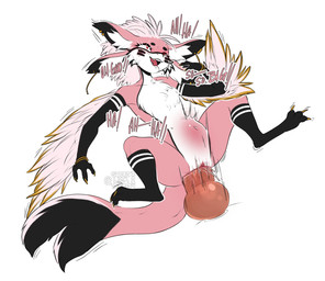 abdominal_bulge anthro anthro_penetrated arm_warmers_(marking) belly black_arms black_legs black_paws black_tail_tuft bodily_fluids bracelet clitoral_hood clitoris dialogue disembodied_penis dripping drooling duo ear_piercing feather_hair feathers female female_focus female_penetrated forked_tail genital_fluids genitals gold_(metal) gold_bracelet gold_ear_piercing gold_jewelry golden_claws hair heart_eyes heart_symbol huge_penetration inner_ear_fluff jewelry knot knotted_penis leg_markings looking_pleasured male male/female markings moan motion_lines no_pawpads oh_god open_mouth penetration penile penile_penetration penis penis_in_vagina piercing pink_body pink_ears pink_hair pink_tail pink_tail_tuft pink_text pink_thighs pink_wings pseudo_hair reddened_belly saliva saliva_drip simple_background socks_(marking) solo_focus sweat sweaty_face tail tail_tuft text thrusting tuft unusual_anatomy unusual_tail urethra vaginal vaginal_fluids vaginal_penetration white_background white_belly white_body white_chest white_inner_ear_fluff white_snout winged_arms wings year sweetburn queenie_(trexqueen) avali 2024 artist_name english_text hi_res