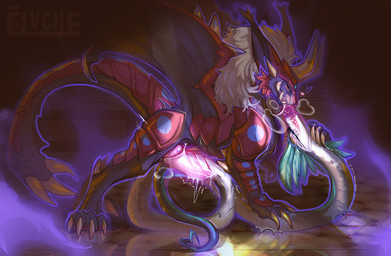 ahegao animal_genitalia bodily_fluids cloaca cloaca_juice cloaca_juice_drip cloaca_juice_string cloacal cloacal_penetration duo female feral genital_fluids genitals kissing knot knotted_penis knotting licking_tongue looking_pleasured male male/female penetration penis conditional_dnp elvche mythology fang_(cr0wn) dragon mythological_creature mythological_scalie reptile scalie snake 2024 digital_media_(artwork)