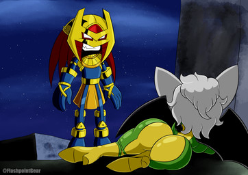 anthro bat_wings butt clothed clothing cosplay duo female male membrane_(anatomy) membranous_wings wings flashpointgear archie_comics marvel sega sonic_the_hedgehog_(archie) sonic_the_hedgehog_(comics) sonic_the_hedgehog_(series) x-men enerjak rogue_(marvel) rouge_the_bat bat echidna mammal monotreme absurd_res hi_res