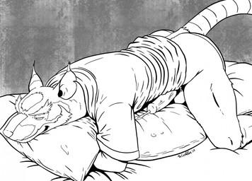 anthro balls bed bodily_fluids butt cum doggystyle fantasizing from_behind_position furniture genital_fluids genitals grinding half-closed_eyes half_naked hug hugging_object hugging_pillow humid humping male masturbation mature_male moan mounting muscular muscular_male musk narrowed_eyes needy ninja orgasm pelvic_thrust pillow pillow_humping precum quiet_sex sex smile solo stress_relief sweat thrusting warrior wry_smile wielder13 teenage_mutant_ninja_turtles master_splinter mammal murid murine rat rodent hi_res monochrome