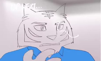 anthro blue_clothing blue_shirt blue_topwear clothing computer duo electronics male shirt topwear juvira billy_(juvira) troy_(juvira) bear felid mammal pantherine tiger 2d_animation animated better_version_at_source frame_by_frame low_res no_sound short_playtime video