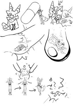 ambiguous_anthro ambiguous_fluids ambiguous_gender ambiguous_prey anal anal_fluids anal_vore anthro anthro_on_anthro anthro_pred anthro_prey bodily_fluids bottomless bottomless_ambiguous bottomless_anthro close-up clothed clothed_prey clothing cross_section female female/ambiguous female_anthro female_pred genital_close-up genital_fluids genitals group internal internal_anal internal_vaginal larger_anthro larger_female larger_pred living_sex_toy micro nude nude_anthro nude_female nude_pred penetration sex_toy sex_toy_in_vagina sex_toy_insertion size_difference smaller_ambiguous smaller_anthro spread_vulva spreading unbirthing urethra vaginal vaginal_fluid_string vaginal_fluids vaginal_penetration vore vulva vulva_close-up thepapercrownking nintendo pokemon eeveelution generation_2_pokemon pokemon_(species) umbreon 2:3 absurd_res hi_res monochrome