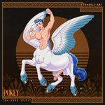 abs balls blue_eyes blue_hair erection facial_hair genitals goatee hair hooves humanoid_genitalia humanoid_penis magic male muscular muscular_male navel pecs penis pholus_reborn smile solo sparkles wings frankly-art european_mythology greek_mythology mythology pokey_(pholus_reborn) equid equid_taur equine humanoid humanoid_taur mammal mammal_taur mythological_creature mythological_equine pegasus pegasus_taur taur 1:1 hi_res