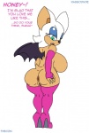 anus big_breasts big_butt blue_eyes breasts butt english_text female habbodude hair inviting looking_at_viewer looking_back nude pussy rouge_the_bat sega solo sonic_(series) text thecon voluptuous white_hair wings
Rating: Explicit
Score: 10
User: Robinebra
Date: July 29, 2013