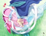 ambiguous_gender bodily_fluids duo feral grass heart_symbol open_mouth plant saliva tendrils tongue tongue_out vore x-ray_view memento~mori nintendo pokemon eeveelution generation_1_pokemon generation_2_pokemon legendary_pokemon pokemon_(species) suicune vaporeon