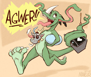 agwer ambiguous_gender ancient_computer anthro computer egg electronics facial_horn feet horn long_ears nose_horn plushie solo tail tail_steak animancer dragonhead friendship_is_magic hasbro my_little_pony mythology discord_(mlp) dragon mythological_creature mythological_scalie scalie 2024 hi_res