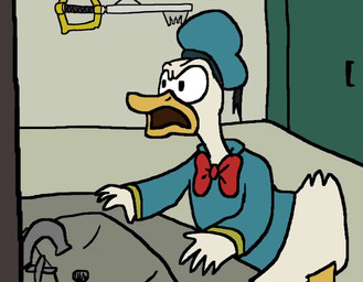 anthro bathroom cigarette cigarette_in_mouth forced group keyblade male melee_weapon obese object_in_mouth offscreen_sex overweight parody public_restroom rape restroom_stall sex sink toony weapon megarobby disney kingdom_hearts square_enix donald_duck goofy_(disney) mickey_mouse anatid anseriform avian bird canid canine canis domestic_dog duck mammal mouse murid murine rodent 2015 animated digital_media_(artwork) short_playtime sound video