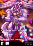 abdominal_bulge anthro balls bdsm big_dom_small_sub big_penis birthday bodily_fluids bondage bound chain cum dominant duo genital_fluids genitals livestream male male/male muscular muscular_male nipples penis precum sex size_difference tail asado mythology dylan_whiteskill_(thatwereboy) hoshii_zora canid canine canis fox mammal mythological_canine mythological_creature werecanid werecanine werecreature werewolf wolf big_(disambiguation) absurd_res hi_res