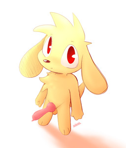 anthro balls blonde_hair erection fur genitals hair knot knotted_penis looking_at_viewer male nude penis perspective perspective_shot red_eyes simple_background solo tail text upskirt_view yellow_body yellow_fur conditional_dnp solnaux sol_(joxh) bird_dog canid canine canis domestic_dog golden_retriever hunting_dog labrador mammal retriever artist_name digital_media_(artwork) hi_res shaded