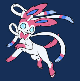 5_toes :3 action_pose ambiguous_feral ambiguous_gender blue_body blue_eyes blue_fur blue_inner_ear bow_(anatomy) bow_ribbon closed_smile colored_nails empty_eyes feet feral fluffy_ears fur humanoid_feet humanoid_feet_on_feral humor looking_at_viewer mouth_closed multicolored_body multicolored_fur nails pink_body pink_fur pink_tail plantigrade pose ribbons ribbons_(anatomy) slim_ambiguous slim_feral smile smiling_at_viewer snout solo tail toenails toes white_body white_fur white_nails white_toenails sandentwins nintendo pokemon eeveelution generation_6_pokemon pokemon_(species) sylveon 2026 alpha_channel digital_drawing_(artwork) digital_media_(artwork) english_description full-length_portrait portrait
