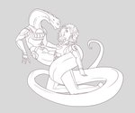 anthro apode clothed clothing coiling duo eye_contact female female/female female_on_anthro female_on_human fully_clothed human_on_anthro interspecies legless looking_at_another serpentine snake_hood alorix x-com x-com:_chimera_squad agent_torque jane_kelly cobra draconcopode human mammal naga reptile scalie snake viper_(x-com) 2020 absurd_res hi_res