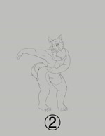 anthro barefoot brown_body brown_fur brown_nose countershading dancing fangs featureless_crotch feet fur grey_background humanoid_hands kemono male music neck_tuft nude simple_background smile solo tan_body tan_countershading tan_fur teeth tuft geppei5959 sound_warning canid canine canis domestic_dog mammal shiba_inu spitz 2023 2d_animation animated digital_media_(artwork) frame_by_frame full-length_portrait portrait shaded short_playtime sketch sound webm