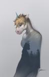 animal_genitalia animal_penis anthro blonde_hair blue_eyes clothed clothing depression eyebrows fur genitals hair horn male penis solo wiredhooves cinderfrost mythology ciel_(cinderfrost) equid equine mammal mythological_creature mythological_equine unicorn 2018 hi_res