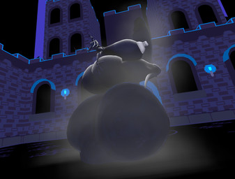 1_eye anthro antlers balls balls_on_ground big_balls big_breasts big_butt big_nipples big_penis black_body bodily_fluids breasts butt butt_grab erection floating genitals gynomorph hand_on_butt hand_on_own_butt horn huge_balls huge_breasts huge_butt huge_hips huge_nipples huge_penis huge_thighs hyper hyper_balls hyper_breasts hyper_butt hyper_genitalia hyper_hips hyper_nipples hyper_penis hyper_thighs intersex levitation looking_at_viewer musk musky_balls musky_penis nipples penis rear_view solo sweat sweaty_balls sweaty_genitalia sweaty_penis thick_thighs white_eyes white_nipples wide_hips nyrastuff deltarune undertale_(series) roaring_knight unknown_species hi_res
