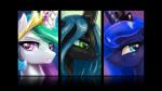 16:9 black_skin blue_eyes blue_fur blue_hair crown equine fangs female friendship_is_magic fur green_eyes green_hair hair hi_res horn horse karol_pawlinski looking_at_viewer mammal multi-colored_hair my_little_pony pony princess_celestia_(mlp) princess_luna_(mlp) purple_eyes queen_chrysalis_(mlp) reddhero_12 reflection unicorn wallpaper white_fur widescreen
Rating: Safe
Score: 11
User: Jatix
Date: January 16, 2014