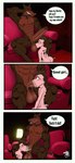 anthro ball_suck balls big_penis blush bodily_fluids cum cum_in_mouth cum_inside dialogue duo fellatio femboy furniture genital_fluids genitals lamp male male/male muscular muscular_anthro nipples oral penile penis rough_sex sex size_difference sofa sucking tears vein veiny_penis nazuranoke cartoon_network courage_the_cowardly_dog courage_the_cowardly_dog_(character) mad_dog_(courage_the_cowardly_dog) canid canine canis dobermann domestic_dog mammal pinscher absurd_res comic hi_res watermark
