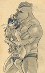 2016 abdominal_bulge anal anal_penetration anthro anthro_dominating_human anthro_penetrating anthro_penetrating_human asphyxiation balls barazoku biceps big_dom_small_sub bodily_fluids bodyguard_position breath_play briefs briefs_down briefs_only clothed clothing dominant dominant_anthro dominant_male dripping drooling duo embrace erection erotic_asphyxiation fish_hooking foreskin from_behind_position generation_1_pokemon genital_fluids genitals hair half-closed_eyes hi_res human human_on_anthro human_penetrated humanoid_genitalia humanoid_penis interspecies knock-kneed larger_anthro larger_male looking_pleasured machoke male male/male male_penetrated male_penetrating male_penetrating_male mammal messy monochrome mostly_nude muffled muscular muscular_male narrowed_eyes nintendo obscured_penetration pecs penetration penile penile_penetration penis penis_in_ass pokemon pokemon_(species) pokephilia portrait precum precum_drip quads restrained saliva sepia sex short_hair simple_background size_difference smaller_human smaller_male smaller_penetrated snot standing standing_sex story story_in_description submissive submissive_human submissive_male tan_background tears textured_background three-quarter_portrait topless trapezius triceps tush_(artist) underwear underwear_only unretracted_foreskin