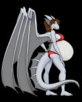 anthro belly big_belly big_breasts breasts claws female non-mammal_breasts pregnant solo tail toe_claws wings riddleaugust mythology dragon mythological_creature mythological_scalie scalie 4:5 absurd_res alpha_channel hi_res