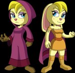 anthro biped blonde_hair blue_eyes breasts cleavage clothed clothing dress eyeshadow female fist frown fur hair makeup orange_clothing orange_dress robe simple_background smile solo standing transparent_background yellow_body yellow_fur doctor-g activision spyro_the_dragon bianca_(spyro) lagomorph leporid mammal rabbit 2017 absurd_res alpha_channel hi_res