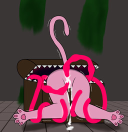 4_toes anal anal_penetration anthro bodily_fluids cum cum_in_ass cum_in_vagina cum_inside double_penetration duo feet female genital_fluids leaking_cum male male/female moss nude pawpads penetration plant raised_leg raised_tail sex shaking tail teeth tentacle_in_ass tentacle_in_vagina tentacle_penetration tentacle_sex tentacles toes vaginal vaginal_penetration fast_master marry_(fast_master) domestic_cat felid feline felis mammal mimic mimic_chest hi_res