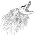 ambiguous_gender blue_eyes feral open_mouth simple_background solo teeth white_background nukerooster fallion arch_(nukerooster) 2023 digital_media_(artwork) headshot_portrait hi_res portrait male_(lore)