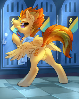 animal_genitalia animal_vulva anus blonde_hair butt butt_tuft chest_tuft clitoris crotch_tuft cutie_mark dock_(anatomy) ear_tuft equine_genitalia equine_vulva eyebrows eyelashes eyewear eyewear_only feathered_wings feathers female feral fluffy fluffy_tail fur fur_tuft genitals glistening glistening_eyes hair half-closed_eyes hooves inner_ear_fluff inside jewelry leaning leg_tuft light locker locker_room long_tail looking_at_viewer looking_back multicolored_hair multicolored_tail narrowed_eyes necklace nude orange_eyes orange_hair orange_tail pink_clitoris pink_vulva pointy_ears presenting presenting_anus presenting_hindquarters presenting_vulva prick_ears raised_tail shadow short_hair snout solo spread_legs spread_wings spreading standing sunglasses sunglasses_only tail tomboy towel towel_only tuft two_tone_hair two_tone_tail vulva whistle_(object) wings yellow_anus yellow_body yellow_feathers yellow_fur yellow_tail yellow_wings tomatocoup friendship_is_magic hasbro my_little_pony mythology spitfire_(mlp) wonderbolts_(mlp) equid equine mammal mythological_creature mythological_equine pegasus 2017 hi_res