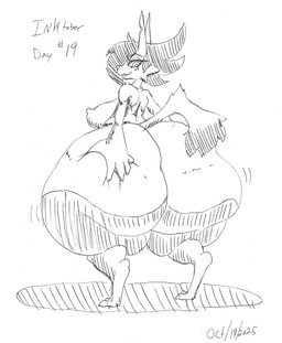 5_fingers anthro back_groove big_breasts big_butt biped bottom_heavy breasts butt butt_grab butt_jiggle cheek_tuft count day_count digitigrade emanata eyelashes facial_tuft female female_anthro fingers fondling grabbing_own_butt hand_on_butt huge_butt huge_hips huge_thighs jiggling looking_at_butt looking_at_own_butt looking_back looking_down nipples nude nude_anthro nude_female pupils rear_view self_fondle shoulder_blades solo teeth text thick_thighs tuft wide_hips vant_talon inktober inktober_2025 emma_(vant_talon) canid canine canis domestic_dog mammal 2025 black_and_white dated english_description english_text full-length_portrait hatching_(art) hi_res monochrome pen_(artwork) portrait shaded traditional_media_(artwork)