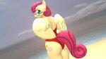 alternate_form anthro anthrofied backless_clothing backless_swimsuit beach blue_sky butt clothed clothing cloud curled_hair curled_tail cutie_mark day detailed_background dutch_angle eyebrows eyelashes eyewear feathered_wings feathers female fluffy fluffy_hair fluffy_tail fur glasses hair legs_together looking_at_viewer looking_back mature_anthro mature_female monotone_body monotone_butt monotone_face monotone_feathers monotone_fur monotone_hair monotone_tail monotone_wings one-piece_swimsuit open-back_swimsuit outside pink_hair pink_tail pointy_ears prick_ears rear_view sand seaside short_hair sky solo standing swimwear tail water wings yellow_body yellow_butt yellow_ears yellow_face yellow_feathers yellow_fur yellow_wings papadragon69 friendship_is_magic hasbro my_little_pony mythology mrs._shy_(mlp) equid equine mammal mythological_creature mythological_equine pegasus 16:9 3d_(artwork) digital_media_(artwork) hi_res portrait source_filmmaker_(artwork) three-quarter_portrait widescreen