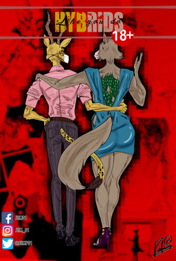 5_fingers anthro anthro_on_anthro brown_body brown_fur butt claws clothed clothed_anthro clothed_female clothed_male clothing duo female finger_claws fingers fluffy fluffy_tail fur fur_and_scales green_body green_scales grey_body grey_fur horn humanoid_hands interspecies male male/female markings mask medical_instrument multicolored_body multicolored_fur rear_view scales scientific_instrument spots spotted_body spotted_fur surgical_mask tail two_tone_body two_tone_fur yellow_body yellow_fur jiim_01 beastars leano_(beastars) melon_(beastars) antelope bovid canid canine canis deer felid gazelle hybrid komodo_dragon leopard lizard mammal monitor_lizard pantherine reptile scalie wolf 2021 cover hi_res