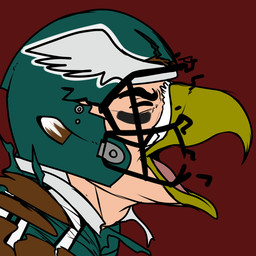 avian bald_eagle beak binturongboy bird clothing destruction eagle headshot_portrait helmet male pheagle philadelphia_eagles portrait solo torn_clothing transformation uniform

Rating: Safe
Score: 2
User: PheagleAdler
Date: November 10, 2015