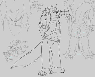all_fours andromorph anthro bodily_fluids bottomwear bottomwear_down butt clothed clothing cum cum_in_vagina cum_inflation cum_inside duo exclamation_point fucked_silly genital_fluids genitals gynomorph inflation intersex intersex/intersex looking_at_viewer looking_pleasured motion_lines onomatopoeia oral oral_penetration pants pants_down partially_clothed penetration questionable_consent raised_tail smug_eyes sound_effects spread_butt spread_vulva spreading tail teasing teasing_viewer text tired undressing_self vaginal vaginal_fluids vaginal_penetration vulva axxelroze scp_foundation axxel_(axxelroze) mallikathesatanist scp-1471-a malo skulldog_(species) zeuclid hi_res