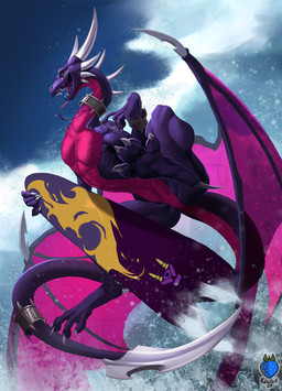 4_toes 5_fingers 8_horns accessory aged_up ambiguous_gender arm_markings armlet athletic athletic_ambiguous athletic_feral blade dewclaw facial_markings featureless_crotch feet feral fingers floating forked_tongue furgonomics green_eyes happy head_markings horn jewelry long_fingers long_neck long_tail long_tongue low-angle_view markings membrane_(anatomy) membranous_wings multi_horn neck_ring neck_spikes open_mouth outside purple_body purple_scales purple_wings red_body red_scales ring scales shoulder_markings snow snowboard solo spread_legs spreading tail tail_accessory tail_blade tail_jewelry tail_ring tapering_tail teeth thin_tongue toes tongue weapon_tail wing_blade wings kaislair activision european_mythology mythology spyro_the_dragon cynder dragon mythological_creature mythological_scalie scalie western_dragon 2023 dated hi_res signature female_(lore)