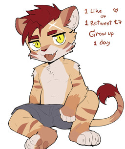 4_toes 5_fingers biped clothed clothing ear_tuft feet fingers looking_at_viewer male open_mouth open_smile simple_background sitting smile solo text toes topless topless_male tuft white_background yellow_eyes young sollyz felid lion mammal pantherine 2020 english_text hi_res