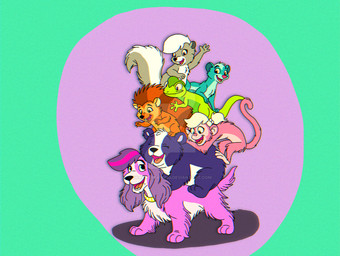 female feral group male drakroseawing hasbro littlest_pet_shop littlest_pet_shop_(2012) minka_mark penny_ling pepper_clark russell_ferguson sunil_nevla vinnie_terrio zoe_trent atelid banded_mongoose bear bird_dog canid canine canis cavalier_king_charles_spaniel domestic_dog eulipotyphlan gecko giant_panda haplorhine hedgehog herpestid hunting_dog lizard mammal mephitid mongoose monkey new_world_monkey primate reptile scalie skunk spaniel spider_monkey striped_skunk toy_dog