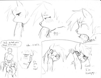 bestiality black_and_white comic deep_throat dialog dj-black-n-white duo equine fellatio female feral friendship_is_magic horse human interspecies male monochrome my_little_pony oral oral_sex pegasus penis pony pussy pussy_juice rainbow_dash_(mlp) saliva sex sketch straight tears text wings
Rating: Explicit
Score: 9
User: Shadeol
Date: June 01, 2013