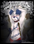 4_toes anthro bdsm black_nose blue_markings blue_nose blue_spots blush bottomwear bound boxers_(clothing) brown_body brown_fur canid canine canis chain cheek_tuft chest_tuft claws clothed clothing collar comic countershading cover cover_art cover_page cuff_(restraint) dalmatian digital_media_(artwork) domestic_dog english_text eyebrows facial_tuft fangs feet first_page floppy_ears fully_clothed fur green_eyes grey_body grey_fur grey_nose group half-closed_eyes half-length_portrait handcuffs hands_above_head hi_res leash looking_at_viewer male mammal markings metal_cuffs multicolored_body multicolored_fur narrowed_eyes navel nipples open_mouth pants pink_nipples portrait redrusker restraints sea_salt shackles shirt shorts solo_focus spots spotted_body spotted_fur standing submissive submissive_male teeth text the_deep_dark toes tongue tongue_out topless topwear tuft two_tone_body two_tone_fur unavailable_at_source underwear white_body white_fur white_nose