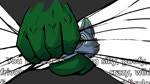 angry anthro aura background_music battle_cry blue_body blue_fur clothed clothing fight fur green_body green_eyes green_fur handdrawn looking_at_viewer male music not_furry outline paper punch solo sound_effects superpower superpowers war_cry sinser jojo's_bizarre_adventure sinser_(character) canid canine canis humanoid mammal stand_(jjba) wolf 16:9 2021 2d_animation animated colored digital_media_(artwork) english_audio frame_by_frame meme shaded short_playtime sound voice_acted webm widescreen