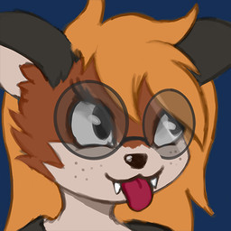 anthro bangs black_clothing black_shirt black_topwear clothing eyelashes eyewear female freckled_face freckles glasses hair long_eyelashes long_hair shirt smile solo sunglasses tongue tongue_out topwear rinidisc linux xenia_(linux) canid canine fox mammal red_fox true_fox 1:1 alpha_channel low_res
