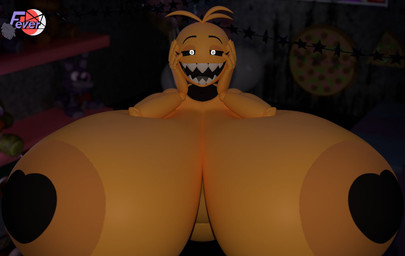 areola beakless big_breasts breasts eyebrows eyelashes female heart_pasties huge_breasts hyper hyper_breasts machine non-mammal_breasts open_mouth orange_areola pasties sharp_teeth solo teeth yellow_body feversfm cyanu_(modeler) five_nights_at_freddy's five_nights_at_freddy's_2 scottgames toy_chica_(fnaf) animal_humanoid animatronic avian avian_humanoid bird bird_humanoid chicken_humanoid galliform galliform_humanoid humanoid robot 2024 3d_(artwork) digital_media_(artwork)