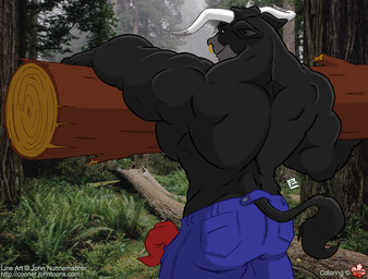 back biceps black_body bovine butt cattle clothing cooner facial_piercing forest fur horn lifting log looking_at_viewer male mammal muscles nipples nose_piercing nose_ring outside pants pecs photo_background piercing rear_view smile tail_button_bottoms tail_clothing tail_tuft topless tree tuft wood
Rating: Safe
Score: 3
User: unforget
Date: January 15, 2013 back biceps black_body bovine butt cattle clothing cooner facial_piercing forest fur horn lifting log looking_at_viewer male mammal muscles nipples nose_piercing nose_ring outside pants pecs photo_background piercing rear_view smile tail_button_bottoms tail_clothing tail_tuft topless tree tuft wood
Rating: Safe
Score: 3
User: unforget
Date: January 15, 2013