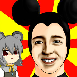 :< black_eyes cosplay duo eyebrows female light_body light_skin male pattern_background red_eyes simple_background tan_body tan_skin teeth uncanny_valley what why poco_(pocoyb) disney touhou mickey_mouse nazrin animal_humanoid human humanoid mammal mammal_humanoid mouse mouse_humanoid murid murid_humanoid murine murine_humanoid rodent rodent_humanoid 1:1 digital_media_(artwork) icon shaded soft_shading source_request unavailable_at_source