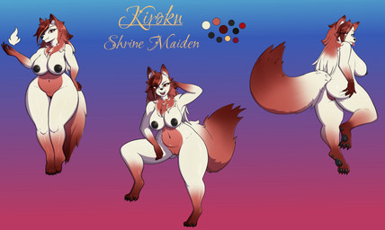 anthro arrogant big_breasts big_butt blep breasts butt chest_tuft claws curvy_figure elemental_manipulation female fire fire_manipulation fluffy fluffy_tail genitals humanoid_genitalia humanoid_vulva magic magic_user multiple_poses nude nude_anthro nude_female pawpads paws pose sassy shrine_maiden solo spread_butt spreading tail tongue tongue_out tuft vulva wide_hips mara_the_ravenous kiroku_(exphoenixincinere7716) canid canine fox mammal absurd_res hi_res