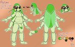 4_arms antennae_(anatomy) anthro arm_spikes balls black_eyes brown_background brown_sclera circumcised circumcision_scar exoskeleton flaccid front_view genital_scar genitals glans gradient_background green_balls green_body green_exoskeleton green_glans green_penis humanoid_genitalia humanoid_penis insect_wings leg_spikes male multi_arm multi_limb nude penis pseudo_hair raised_arm rear_view scar simple_background solo spikes spikes_(anatomy) standing text wings yellow_antennae felino fletcher_(farflord) arthropod blattodea cockroach green_banana_cockroach insect 2020 absurd_res english_text hi_res model_sheet