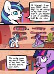 comic derp_eyes dialogue digital_media_(artwork) duo english_text equid equine female feral friendship_is_magic hasbro hi_res horn humor male mammal my_little_pony mythological_creature mythological_equine mythology shining_armor_(mlp) slavedemorto speech_bubble text twilight_sparkle_(mlp) unicorn winged_unicorn wings