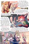 absurd_res amadose anthro bodily_fluids canid canine canis comic cuckold dialogue disney drooling english_text facial_piercing female fox fur green_eyes grey_body grey_fur group hi_res judy_hopps lagomorph leporid lol_comments male mammal nick_wilde nose_piercing nose_ring officer_wolfard orange_eyes owen_(amadose) piercing purple_eyes rabbit red_body red_fox red_fur ring_piercing saliva sex_denial sniffing sweat text true_fox wolf zootopia