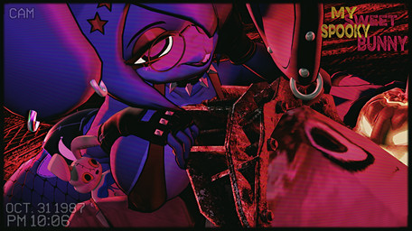 accessory alternative_fashion anthro big_breasts big_ears black_clothing blush blush_lines breasts butt camera camera_hud clothed clothing collar curvy_figure detailed_background ear_piercing eyewear female flirting food fruit fur glasses glitch gloves goth hair hair_accessory handwear holding_knife holding_object holidays horror_theme knife long_ears machine male male/female multicolored_body on_bottom on_top open_mouth open_smile piercing pink_eyes plant plushie pumpkin punk purple_body purple_fur purple_hair red_background red_eyes reverse_bear_trap selfie simple_background smile torture_device two_tone_body voluptuous voluptuous_anthro voluptuous_female white_body white_ears wide_hipped_anthro wide_hipped_female wide_hips michmachape five_nights_at_freddy's five_nights_at_freddy's:_security_breach fredina's_nightclub halloween konami saw_(movie) scottgames silent_hill steel_wool_studios bonfie_(cryptiacurves) bonnie_(fnaf) vanny_(fnaf) animate_inanimate animatronic lagomorph leporid mammal patchwork_creature rabbit robot dated hi_res