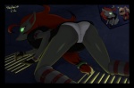 anthro blush butt canine female fox hair lagomorph long_hair lopunny nintendo panties pokémon pokémorph rabbit skykain underwear video_games zoroark
Rating: Questionable
Score: 22
User: Shujin
Date: January 11, 2012